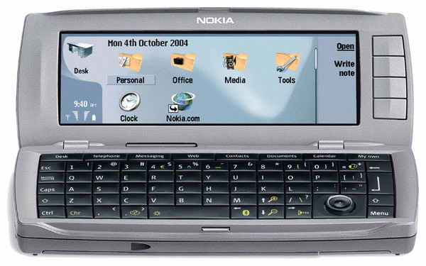 Nokia 9500 (Symbian v7.0s, S80).