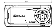 Casio Exilim W63CA выйдет за пределы Японии